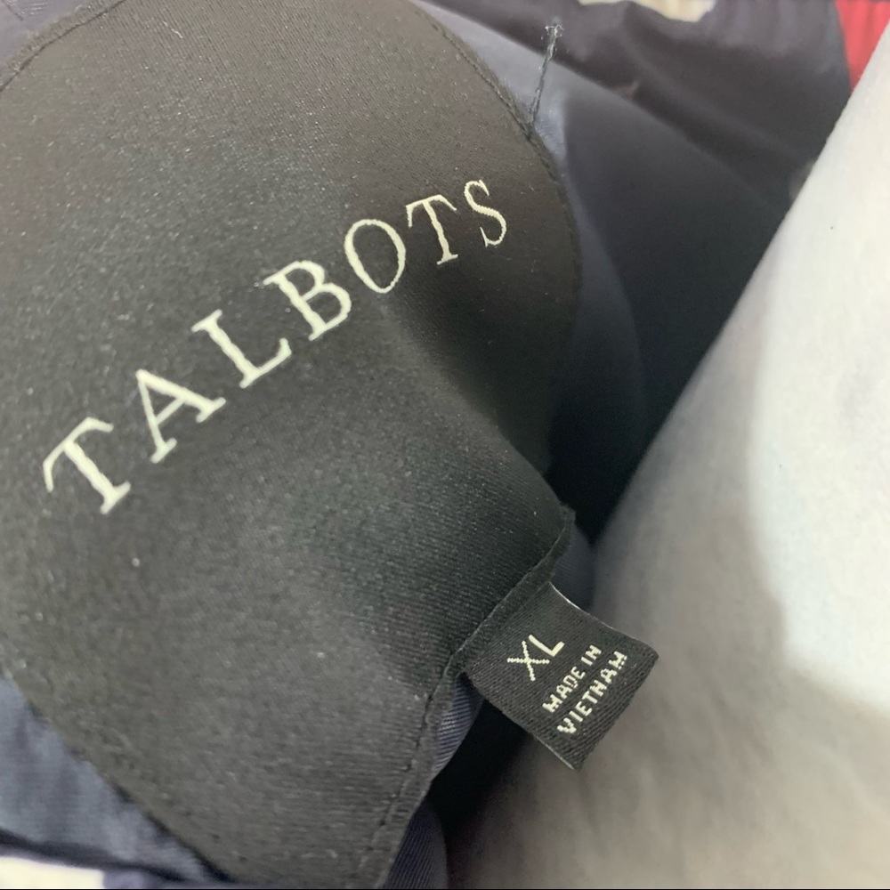 Talbots Sailboat Print Quilted Vest - Picture 9 of 10